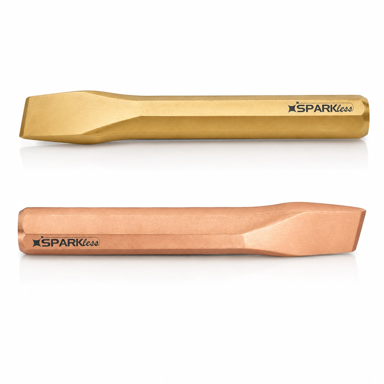 Non-Sparking BeCu  Octagonal Chisel